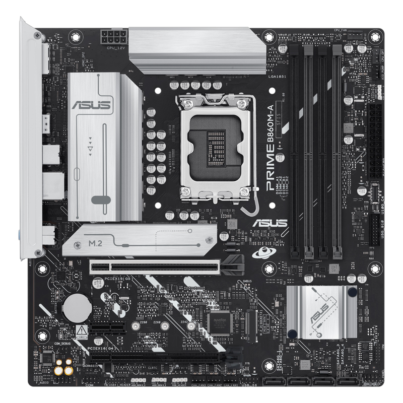 Motherboard ASUS PRIME B860M-A, Chipset Intel B860, LGA 1851, HDMI, DP, mATX, miniatura 2