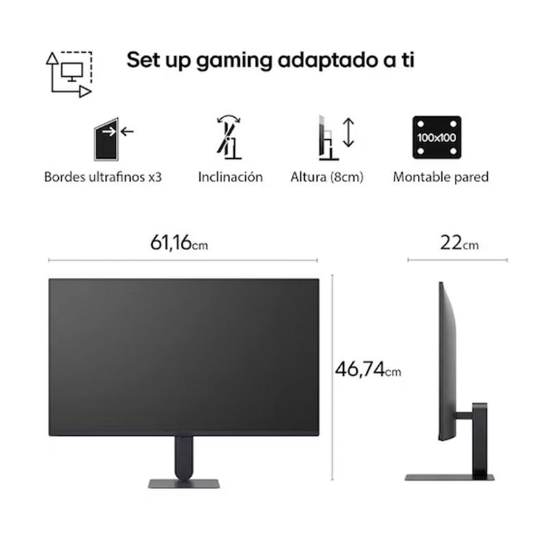 Monitor LG UltraGear G4 27G414B, 27 /FHD/IPS/144Hz/HDMI/DP/Salida para auriculares, miniatura 2