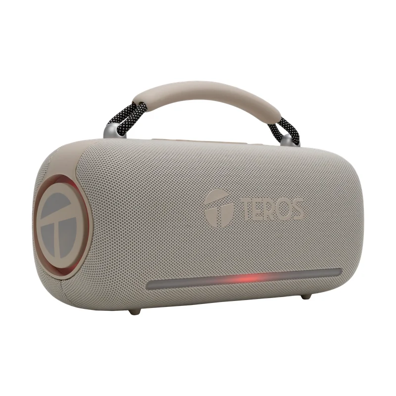 Parlante inalámbrico TEROS VIBE VB-6049W, BT 5.3, 60W, 4000mAh, USB, Luces RGB, miniatura 3