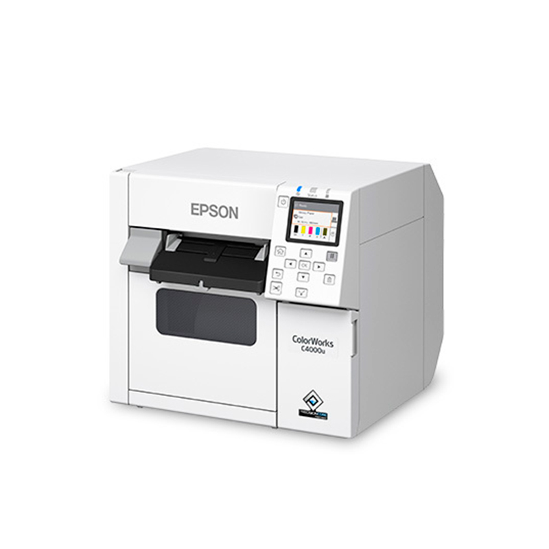 Impresora de Etiquetas a color EPSON ColorWorks CW-C4000/USB/Ethernet/compatible con ZPLII, miniatura 1