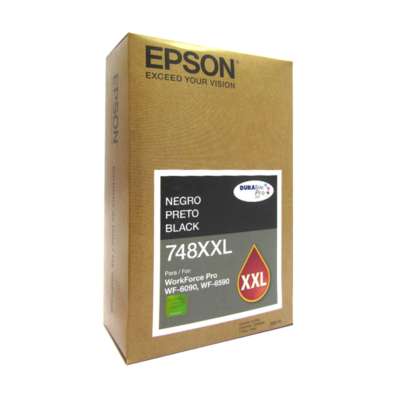 Cartucho de Tinta Color Negro, Extra Alta Capacidad, Epson 748XXL., miniatura 1