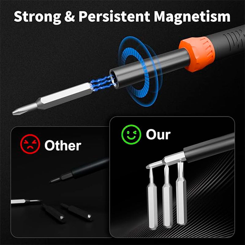 MICRO SCREWDRIVER SET 64-IN-1, miniatura 1