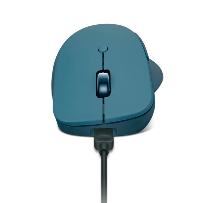 Mouse LENOVO Yoga Pro, Interfaz sensor óptico azul inalámbrico, 6 botones, verde azulado, miniatura 1