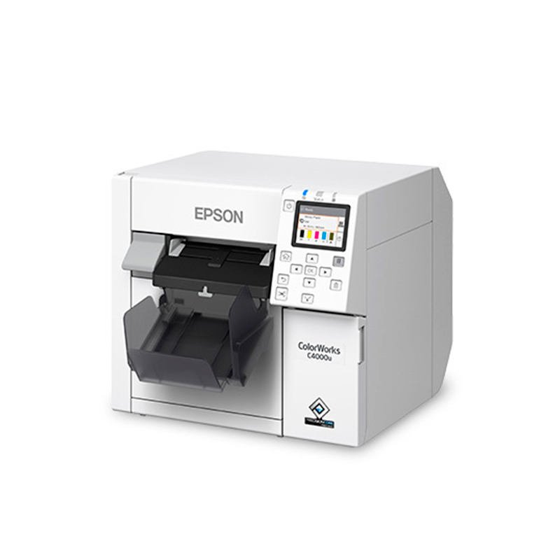 Impresora de Etiquetas a color EPSON ColorWorks CW-C4000/USB/Ethernet/compatible con ZPLII, miniatura 3