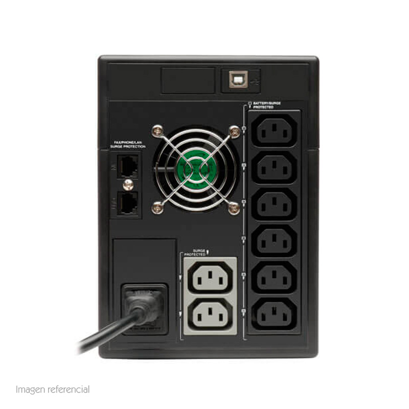 UPS Tripp-Lite SMX1500LCDT, Interactivo, 1500VA, 900W, 220V, 8 tomas C13., miniatura 1