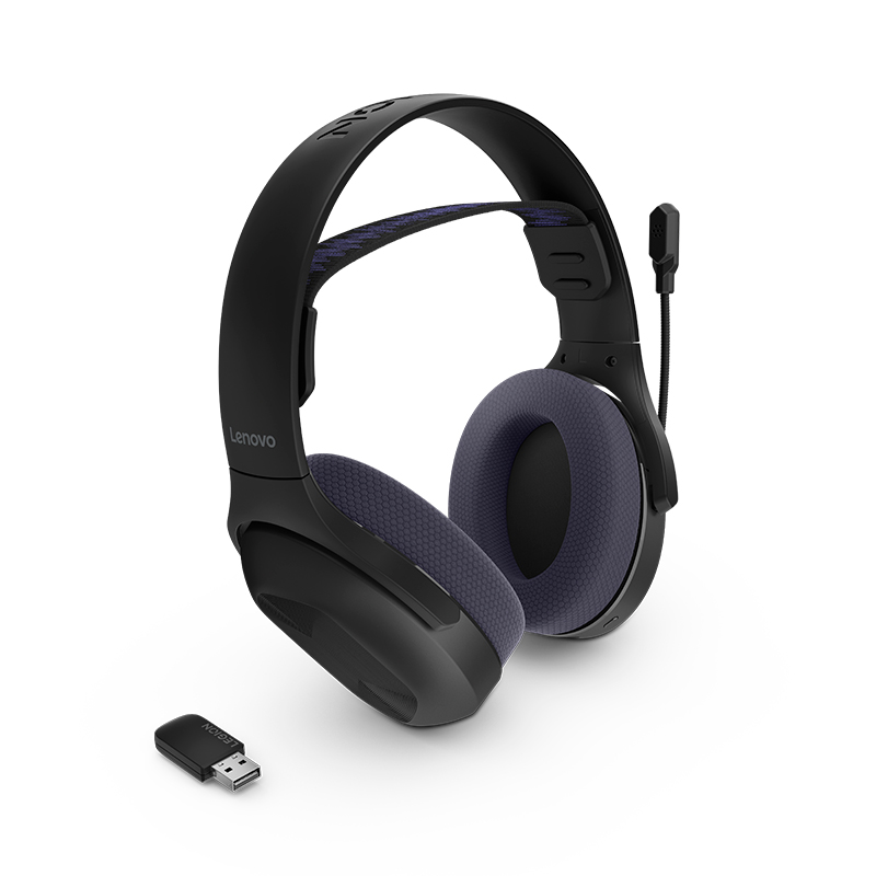 Auriculares inalámbricos para juegos Lenovo Legion H410, miniatura 1