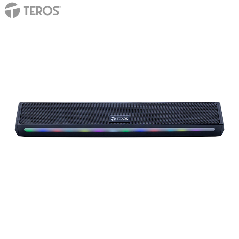 Barra de sonido portátil TEROS Vibe TE-VIB6054BLK, BT 6.0, 20W, USB, Luces RGB, miniatura 2
