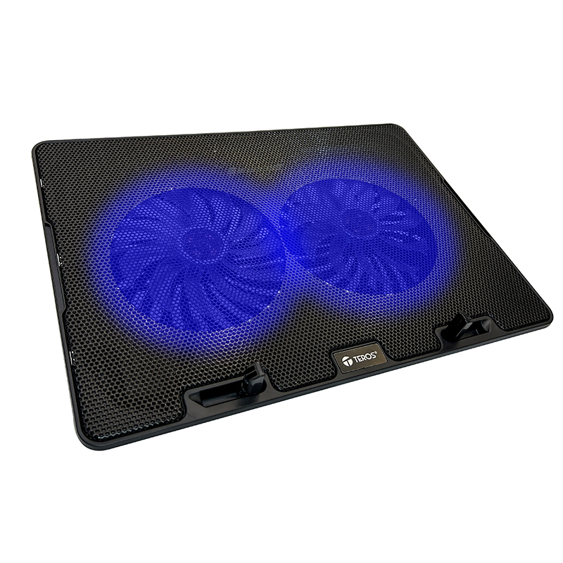 Cooler TEROS TE-7020N, compatible con notebooks de hasta 15.6, 2 fan de 12cm, miniatura 3