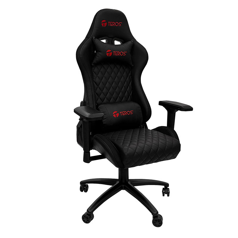 Silla gamer TEROS TE-8121N, negro, miniatura 2