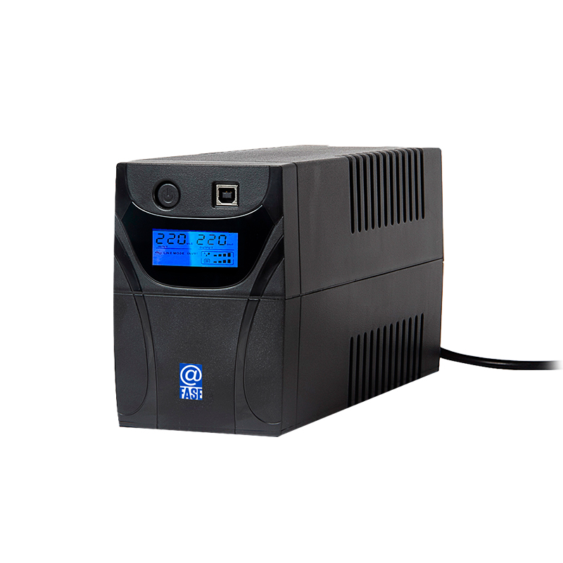 UPS Interactivo Elise @Fase, AUR-650-LCD-USB, 650VA / 360W, Puerto inteligente USB-HID., miniatura 2