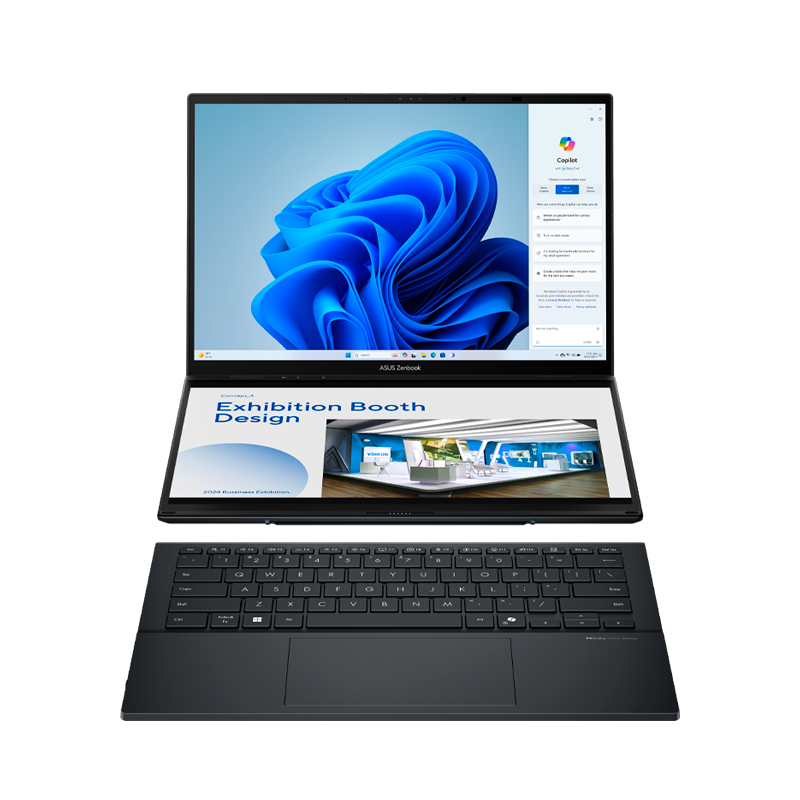 NB ASUS ZENBOOK DUO UX8406CA-QL444W/14 FHD OLED Touch/Core Ultra 9 285H 5.4G/16G LPDDR5X, miniatura 2