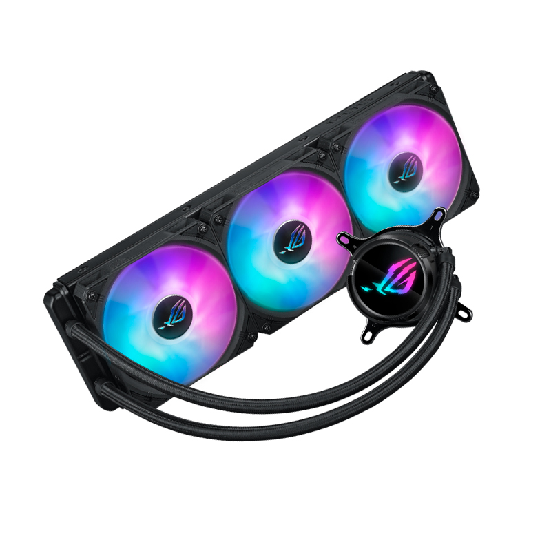 Refrigerador líquido de CPU ASUS ROG Strix LC III 360 ARGB, miniatura 2