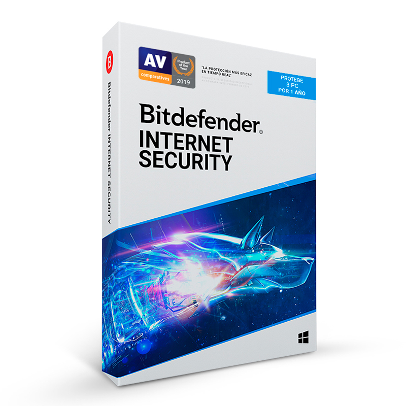 Software Bitdefender Internet Security, Licencia para 3 PCs, 12 Meses, miniatura 1