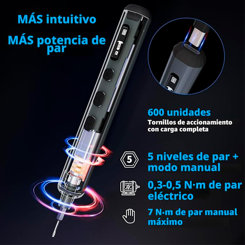 MINI ELECTRIC SCREWDRV 70-IN-1, miniatura 1
