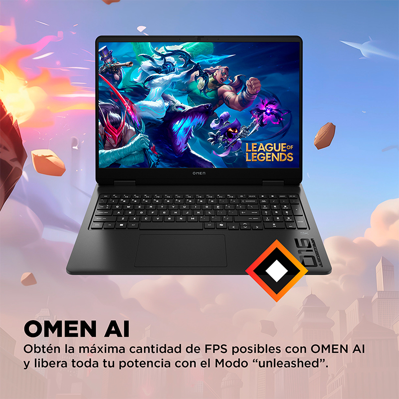 Notebook HP OMEN Gaming 16-ap0007la, 16 2K IPS AMD Ryzen 9 8940HX hasta 5.3GHz, 24GB DDR5, miniatura 3