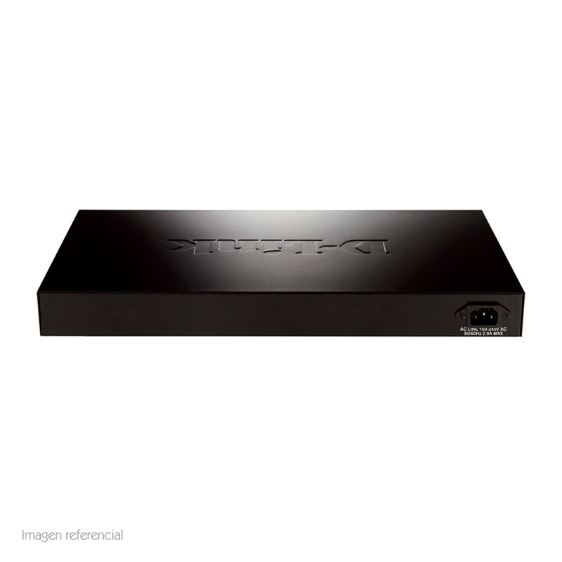 Switch D-Link DGS-1210-28P, Capa 2, PoE, 24 RJ-45 LAN GbE, 4 puertos SFP, Auto MDI/MDIX., miniatura 1