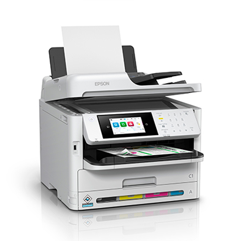 Multifuncional de tinta Epson WorkForce Pro WF-C5810, Imprime/Escanea/Copia/Fax/LAN/WiFi., miniatura 2