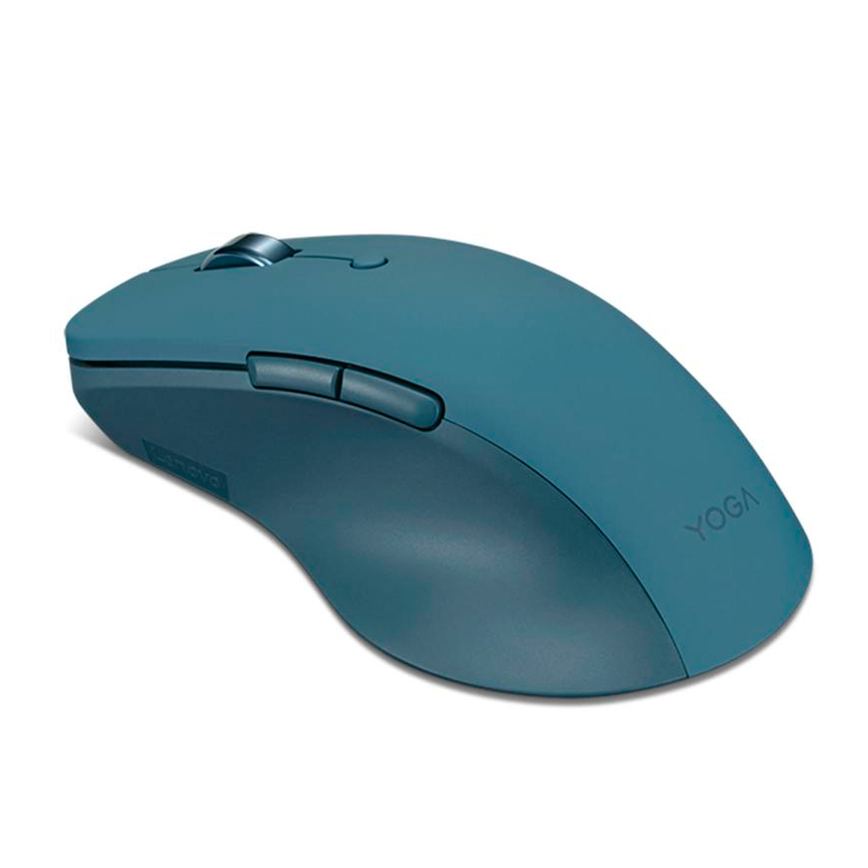 Mouse LENOVO Yoga Pro, Interfaz sensor óptico azul inalámbrico, 6 botones, verde azulado, miniatura 3