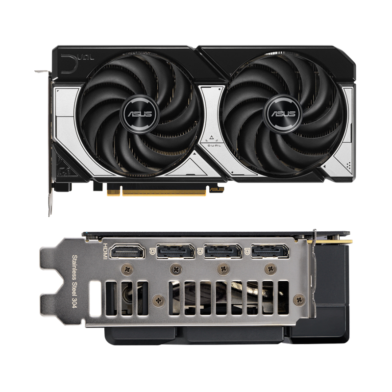 Tarjeta de video ASUS DUAL-RTX5070-O12G, 12GB GDDR7, PCIe Gen 5.0, miniatura 2