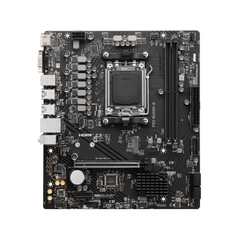 Motherboard MSI PRO B650M-B, Chipset AMD B650, Socket AMD AM5, mATX, miniatura 2