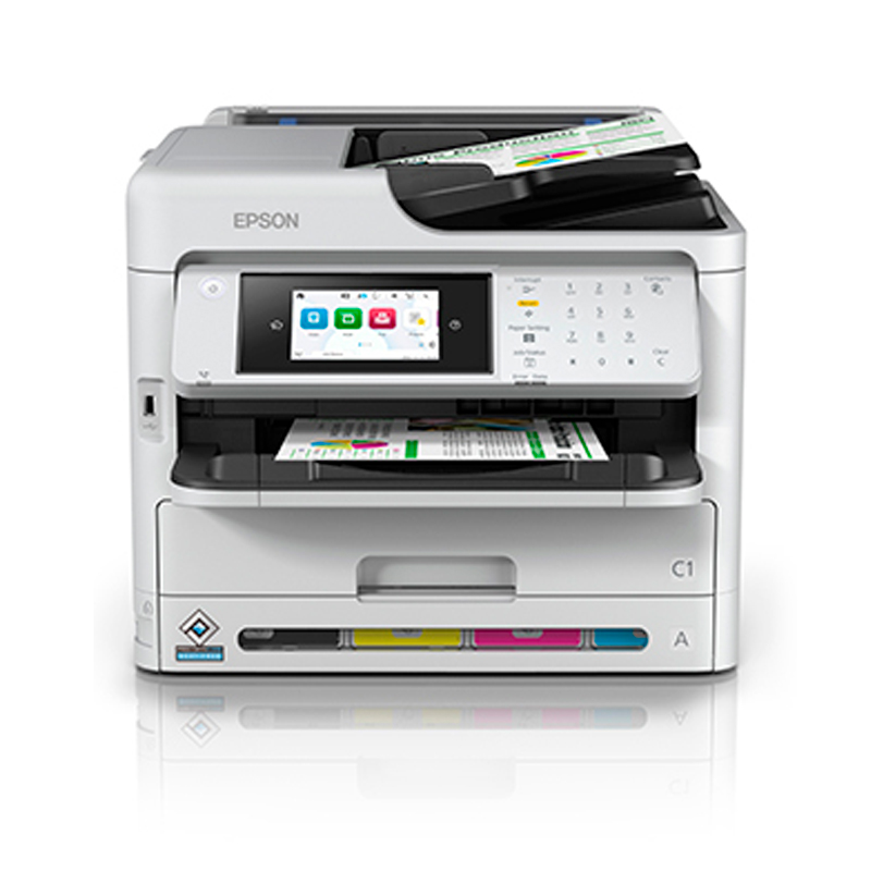 Impresora Multifuncion Epson WorkForce Pro WF-C5890 Imprime/Escanea/Copia/Fax/LAN/WiFi/USB, miniatura 2