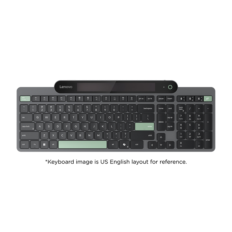 Teclado Lenovo Bluetooth autorrecargable - Español LA 171, miniatura 2