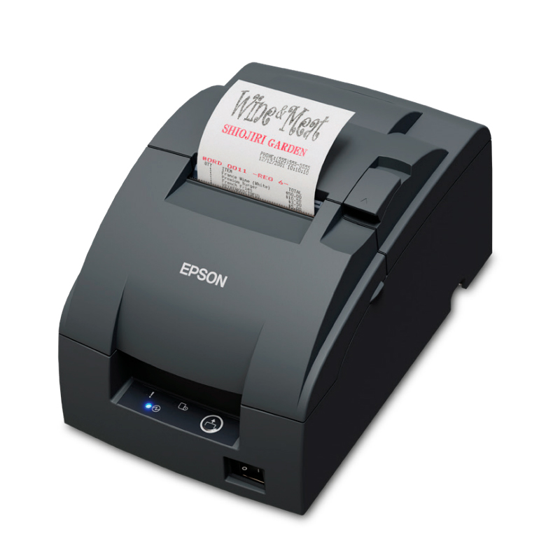 Impresora de cocina y recibos Epson TM-U220II/USB/Puerto para caja de dinero (Cash Drawer), miniatura 1
