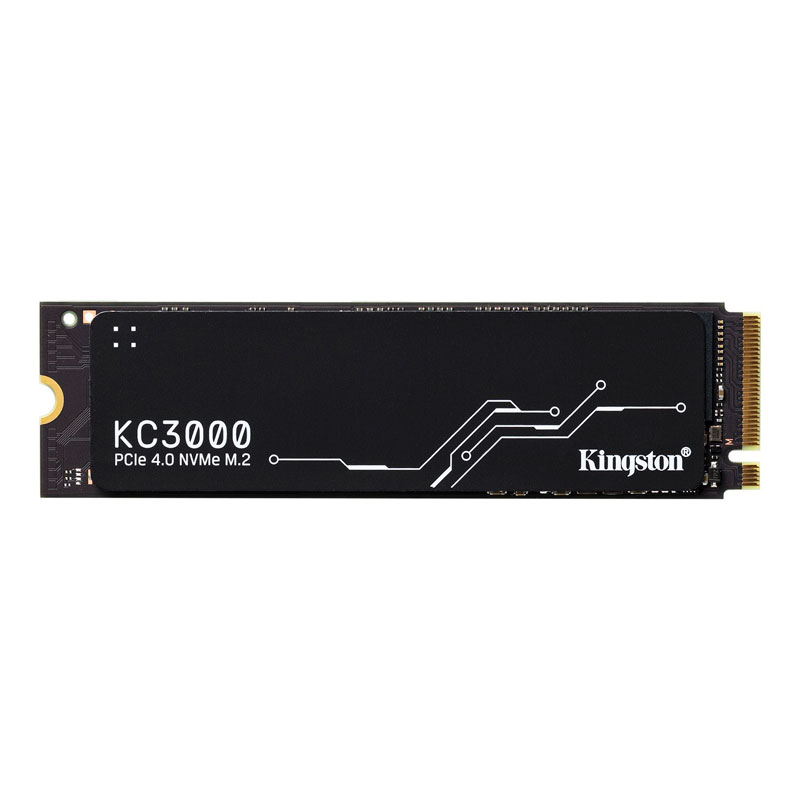 Unidad en estado solido Kingston KC3000, 4096GB, M.2 2280 PCIe Gen 4.0 NVMe, miniatura 1