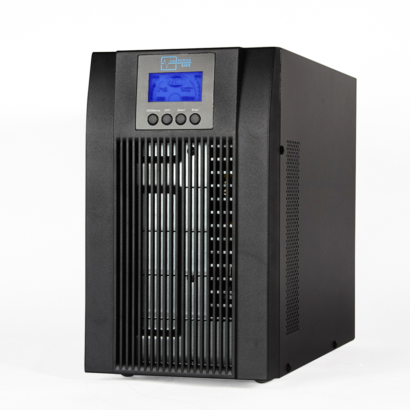 UPS Elise UDC-1K-T-G2, On-Line, 1kVA, 900W, 100V ~ 300VAC, Display LCD., miniatura 2