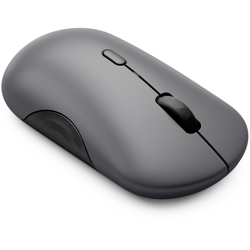 Mouse inalambrico Lenovo 700 Silent, BT5.3/2.4GHz, hasta 3 disp, hasta 4000 DPI, Gris Luna, miniatura 2