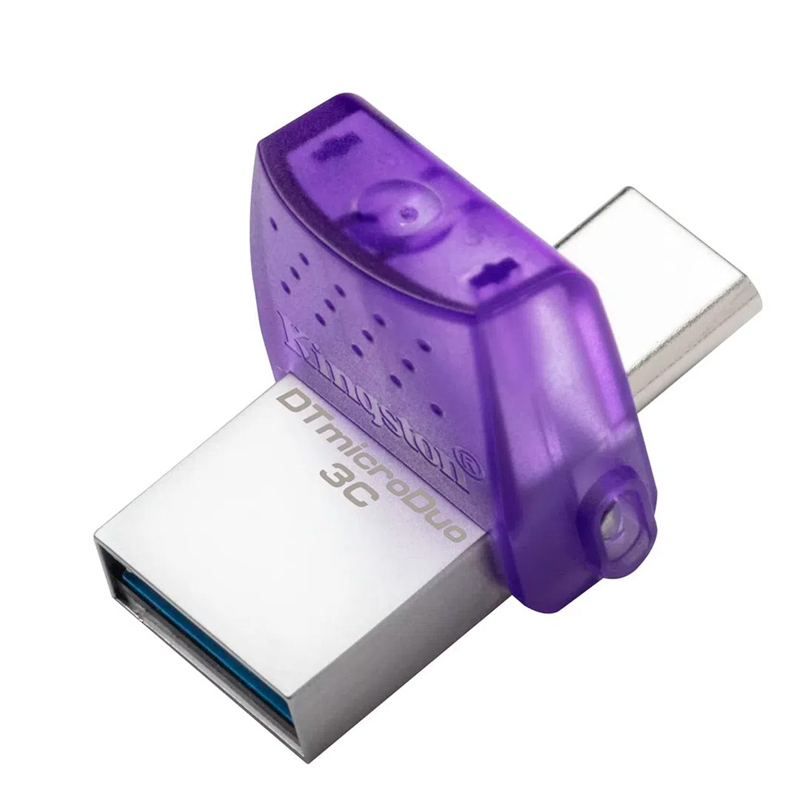 Memoria Flash USB Kingston DataTraveler microDuo 3C, 64GB, USB 3.2 Gen 1., miniatura 1