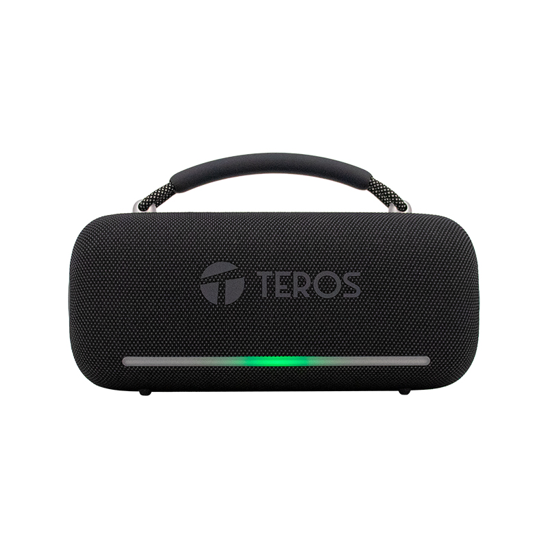 Parlante inalámbrico TEROS VIBE VB-6049BLK, BT 5.3, 60W, 4000mAh, USB, Luces RGB, miniatura 2