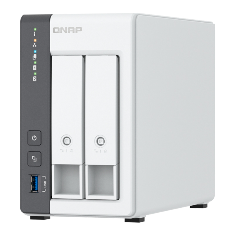 Servidor NAS QNAP TS-216G, ARM Cortex A55 4C/2GHz, 4GB RAM (On-Board), Bahias: 2x3.5 SATA, miniatura 2