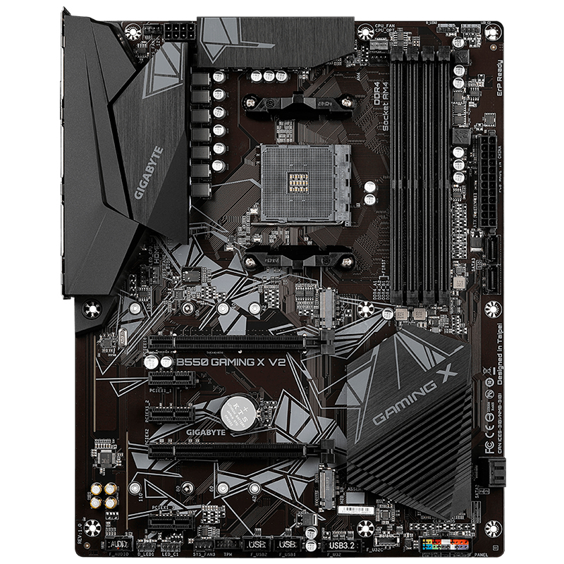 Motherboard Gigabyte B550 GAMING X V2 (rev. 1.0), Chipset AMD B550, Socket AMD AM4, ATX, miniatura 2