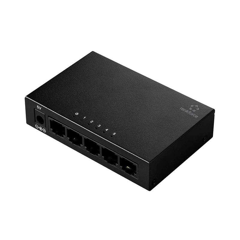 Switch de red RJ45 Renkforce RF-US-500, de 5 puertos y 1 GBit/s, miniatura 3