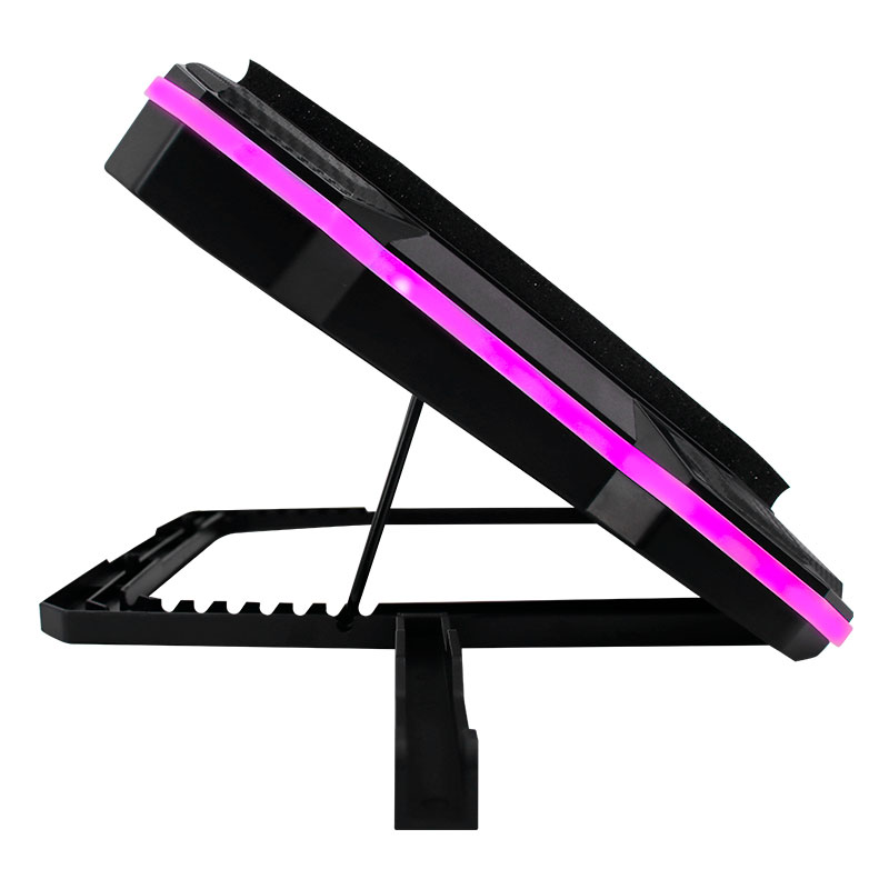 Cooler TEROS TE-7133N RGB, compatible con notebooks de 14 hasta 19, miniatura 3