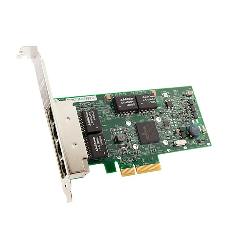 Tarjeta de red Ethernet Lenovo ThinkSystem Broadcom 5719, 1GbE (RJ-45), 4-Puertos PCIe, miniatura 1