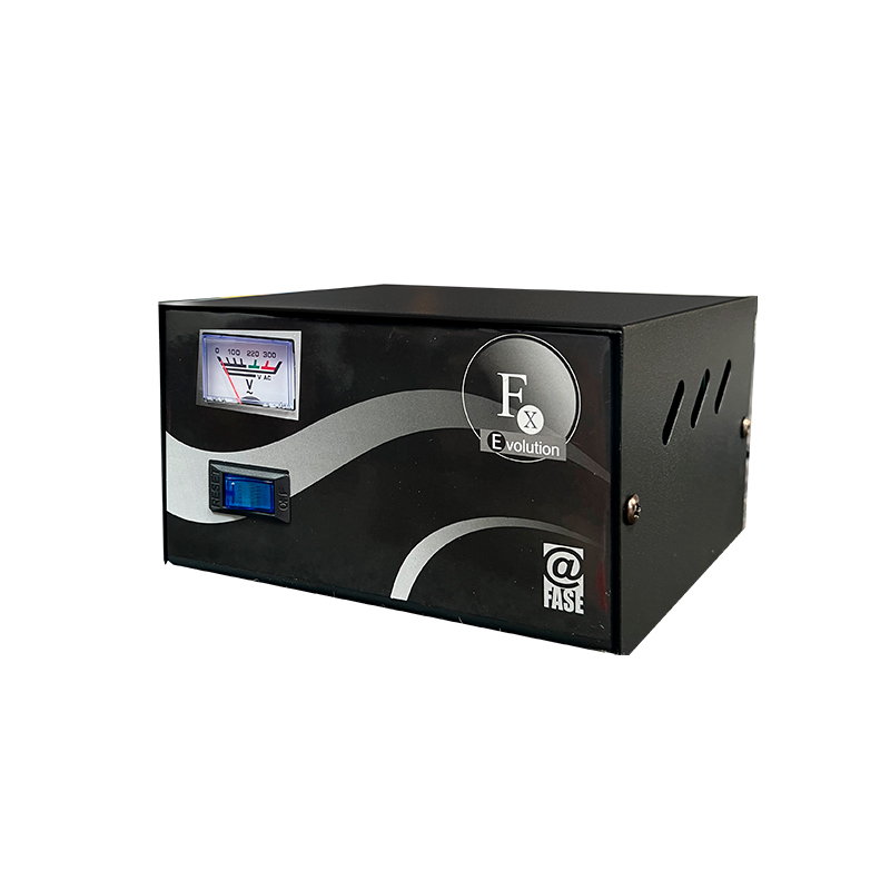 Estabilizador Elise - Fase FXE-10, Sólido, 1.0kVA, 4 tomas a 220VAC, 1 toma By-pass., miniatura 2