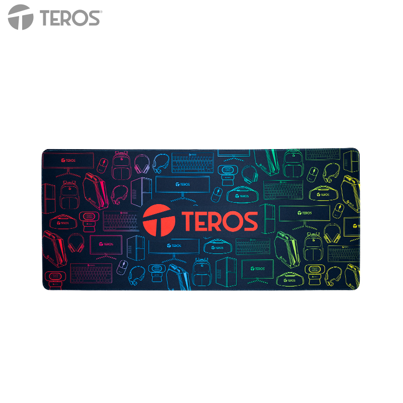 Mousepad gamer TEROS TE-3023G, diseño impreso, miniatura 1