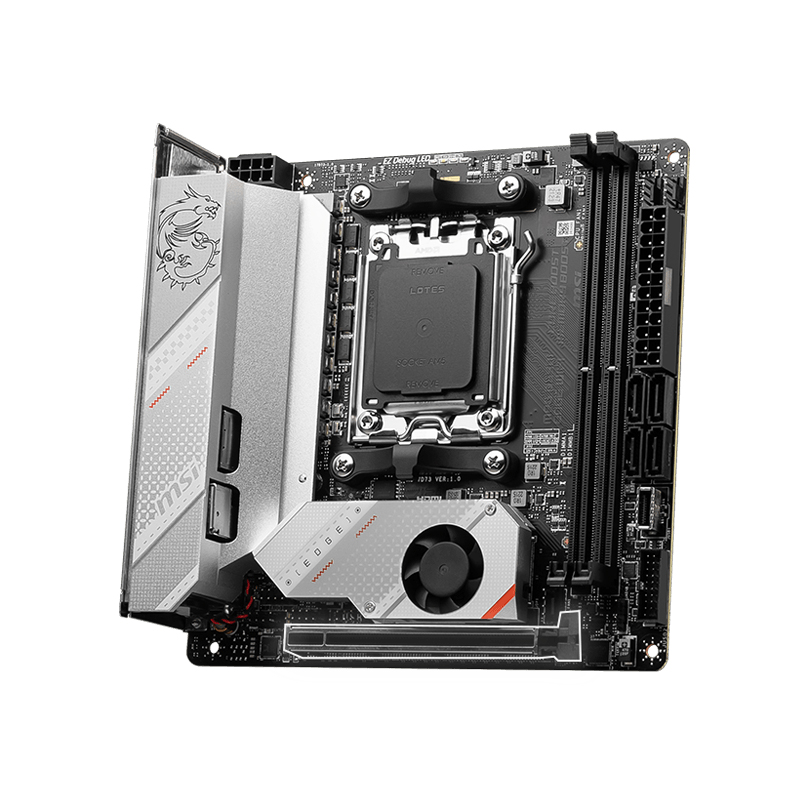 Motherboard MSI MPG B650I EDGE WIFI, Chipset AMD B650, Socket AMD AM5, mini-ITX, miniatura 3