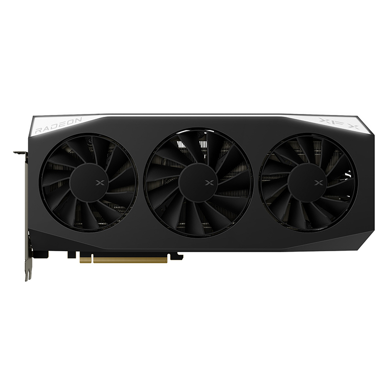 Tarjeta de video XFX Mercury AMD Radeon RX 9060 XT OC Gaming Edition, 16GB GDDR6, PCIe5, miniatura 3