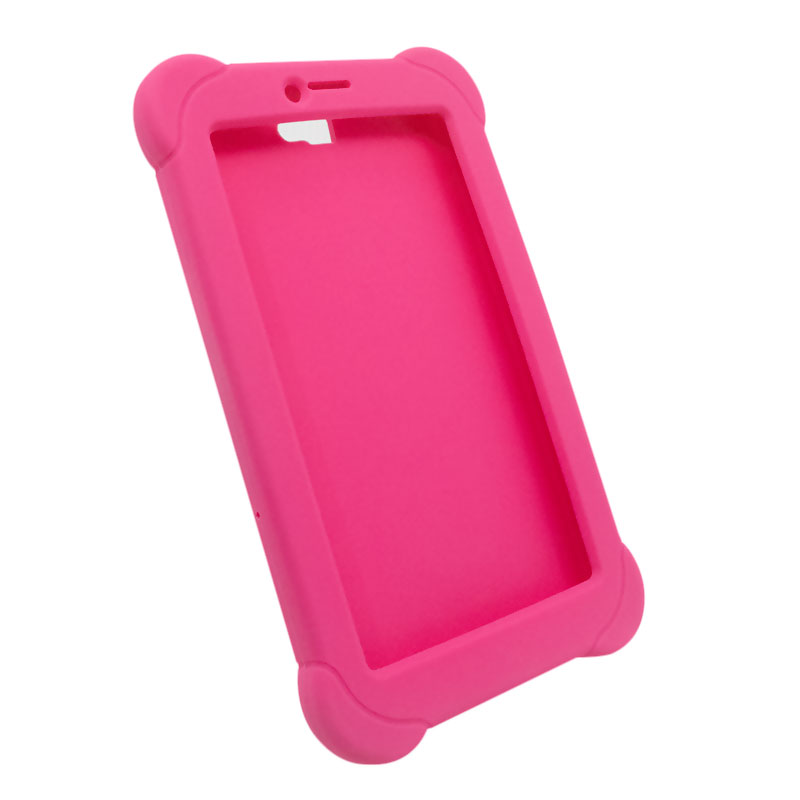 Rubber / Estuche de goma para Tablet POR5850, 7, color rosado, miniatura 1