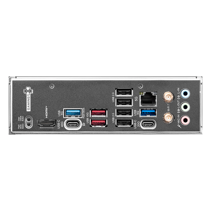 Motherboard MSI X870 GAMING PLUS WIFI, Chipset AMD X870, Socket AMD AM5, ATX, miniatura 1