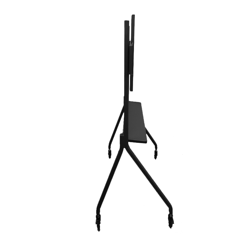 Rack portátil TEROS TE-9010S para pantalla táctil interactiva de 75 a 86, negro, miniatura 2