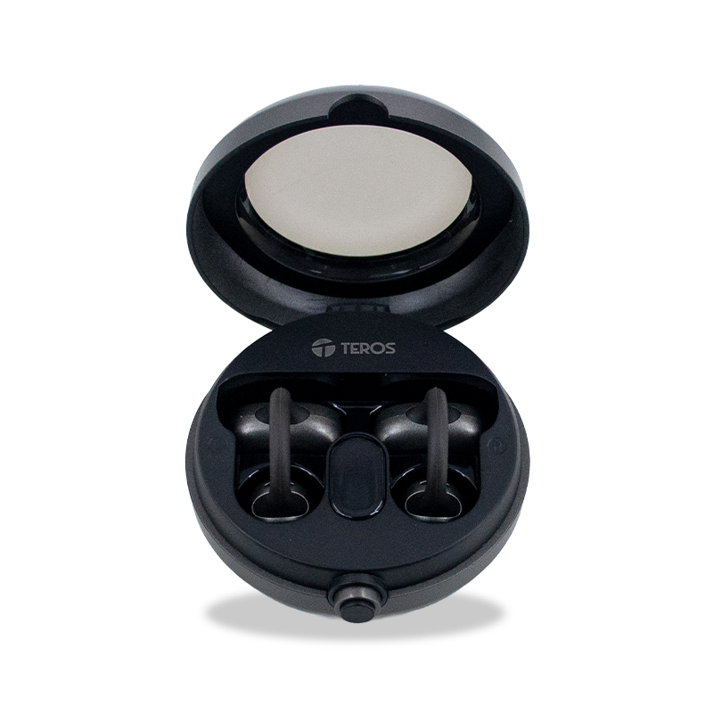 Audífonos Inalámbricos TEROS TE-80712N, Bluetooth, Carga Tipo C, Negro Titanium, miniatura 1