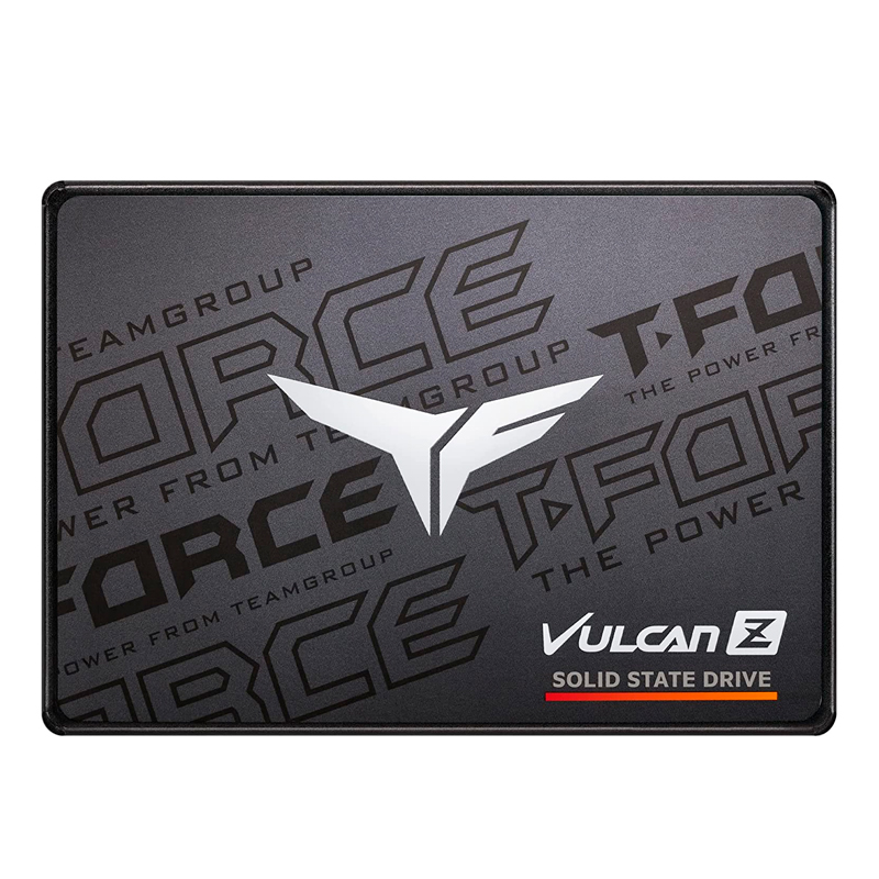 Unidad en estado solido T-FORCE VULCAN Z, 512GB, SATA 6Gb/s, 2.5, Negro, DC +5V, miniatura 1