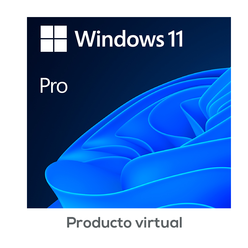 Sistema Operativo Microsoft Windows Pro 11, 64-bits All Languages PK Lic Online DwnLd NR, miniatura 1