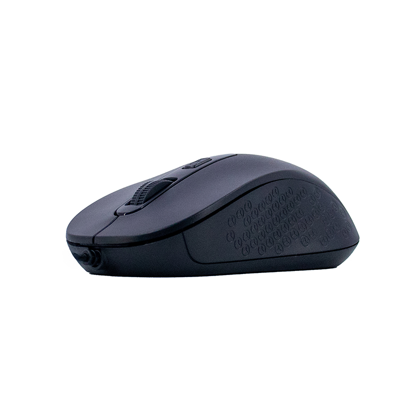 Mouse óptico TEROS TE-1229S, USB, 4 botones, negro, miniatura 3