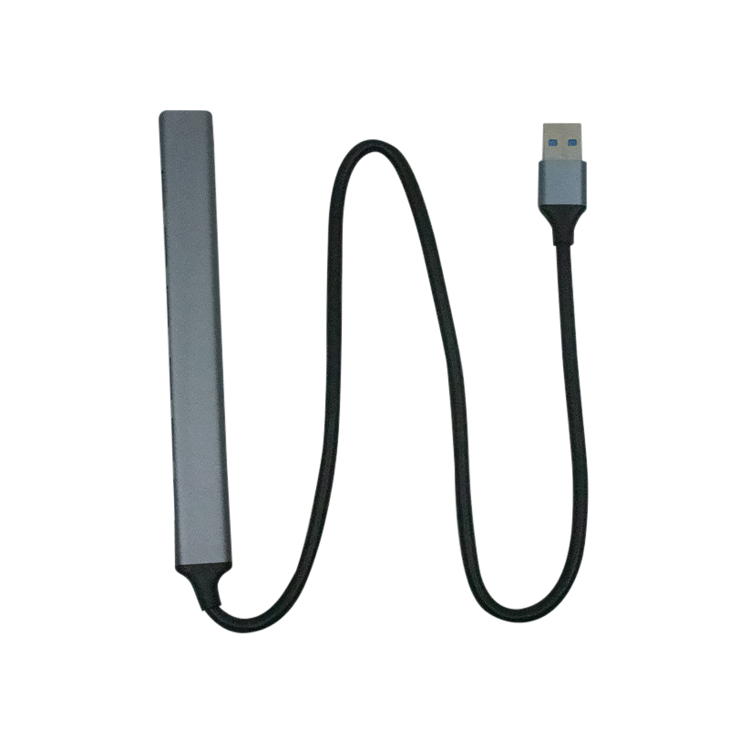 Hub USB de 7 puertos TEROS TE-8083N, USB 2.0 de 6 puertos y USB 3.0 de 1 puerto, miniatura 1