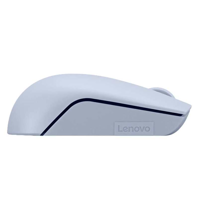 Mouse Inalambrico Compacto Lenovo 300, Color Azul Escarcha., miniatura 3